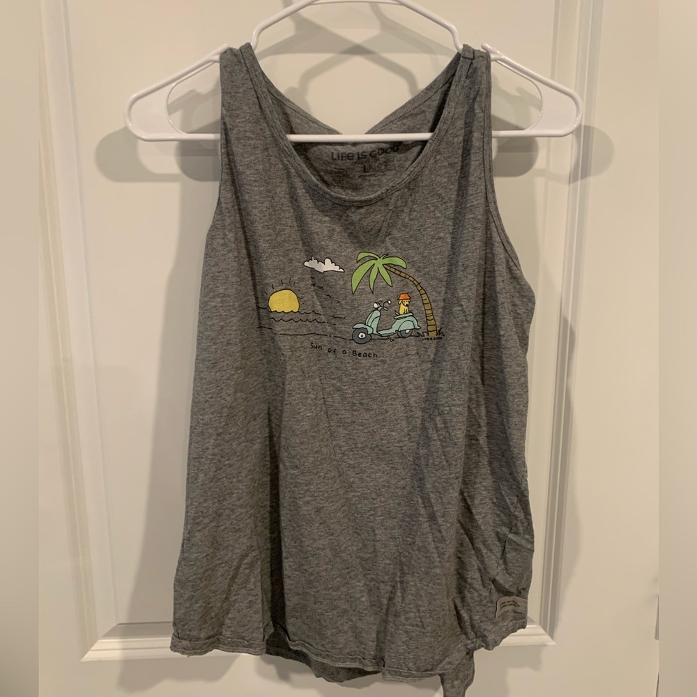 Life is Good tank top